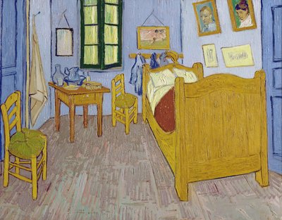 La camera da letto di Van Gogh ad Arles, 1889 da Vincent van Gogh